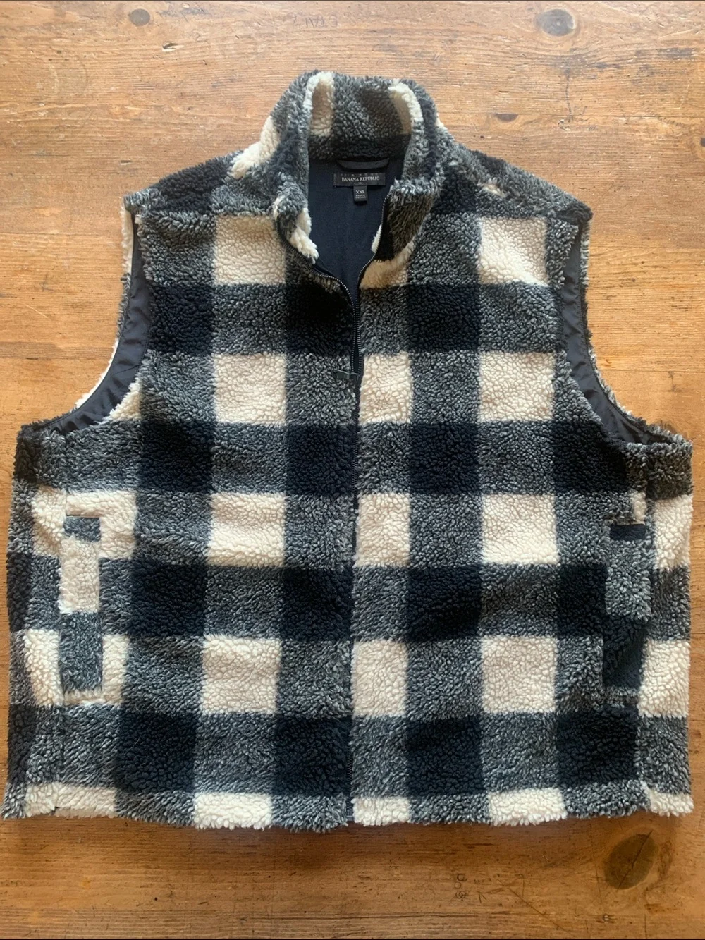 Banana Republic plush sherpa